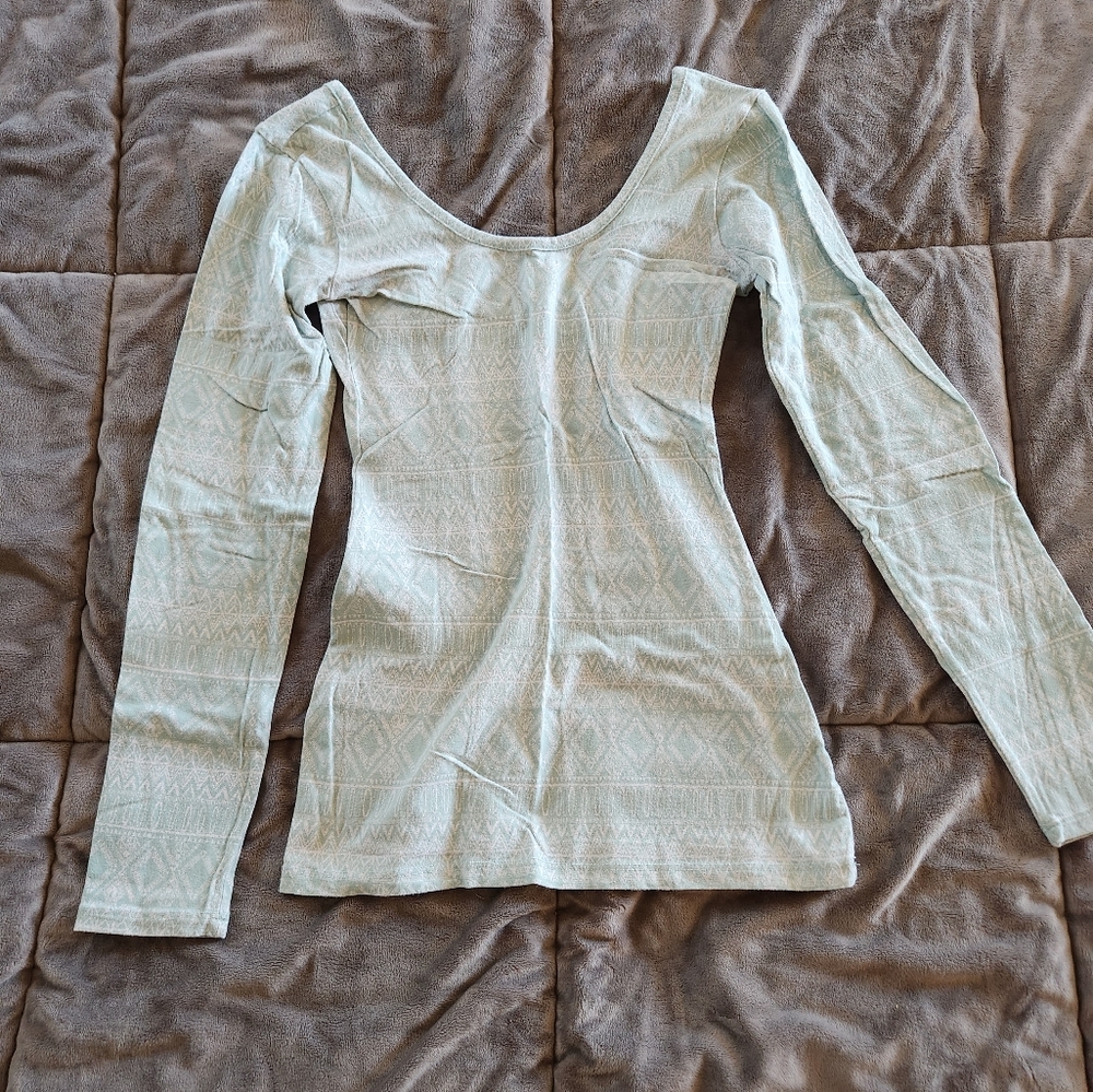 Pacsun Long Sleeve Scoop NeckT-shirt Size XS
